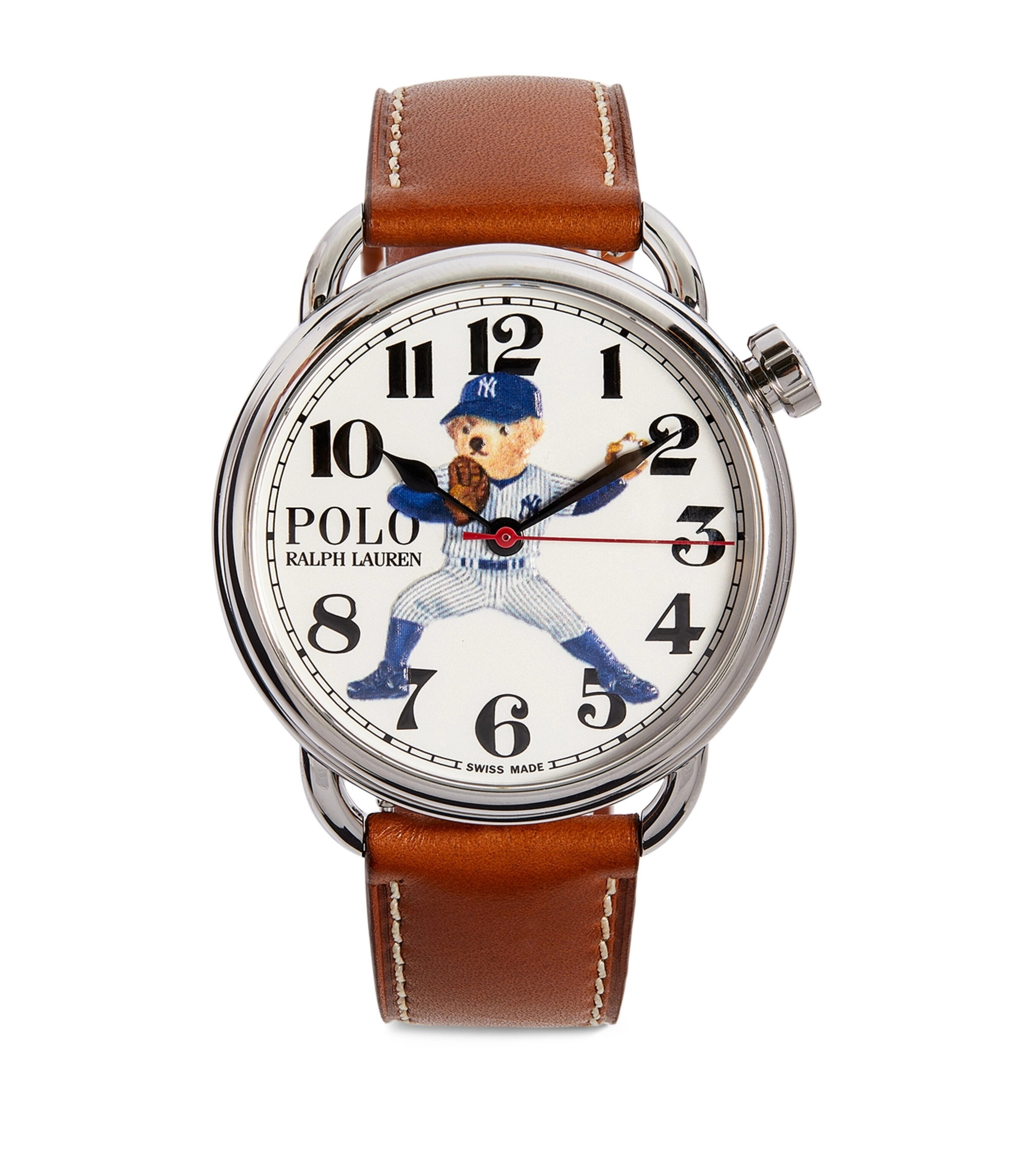 Stainless Steel Polo Bear Yankees Watch 42mm | Harrods