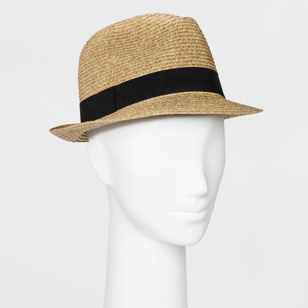 Women's Fedora - A New Day Heather, Size: Small, Beige | Target