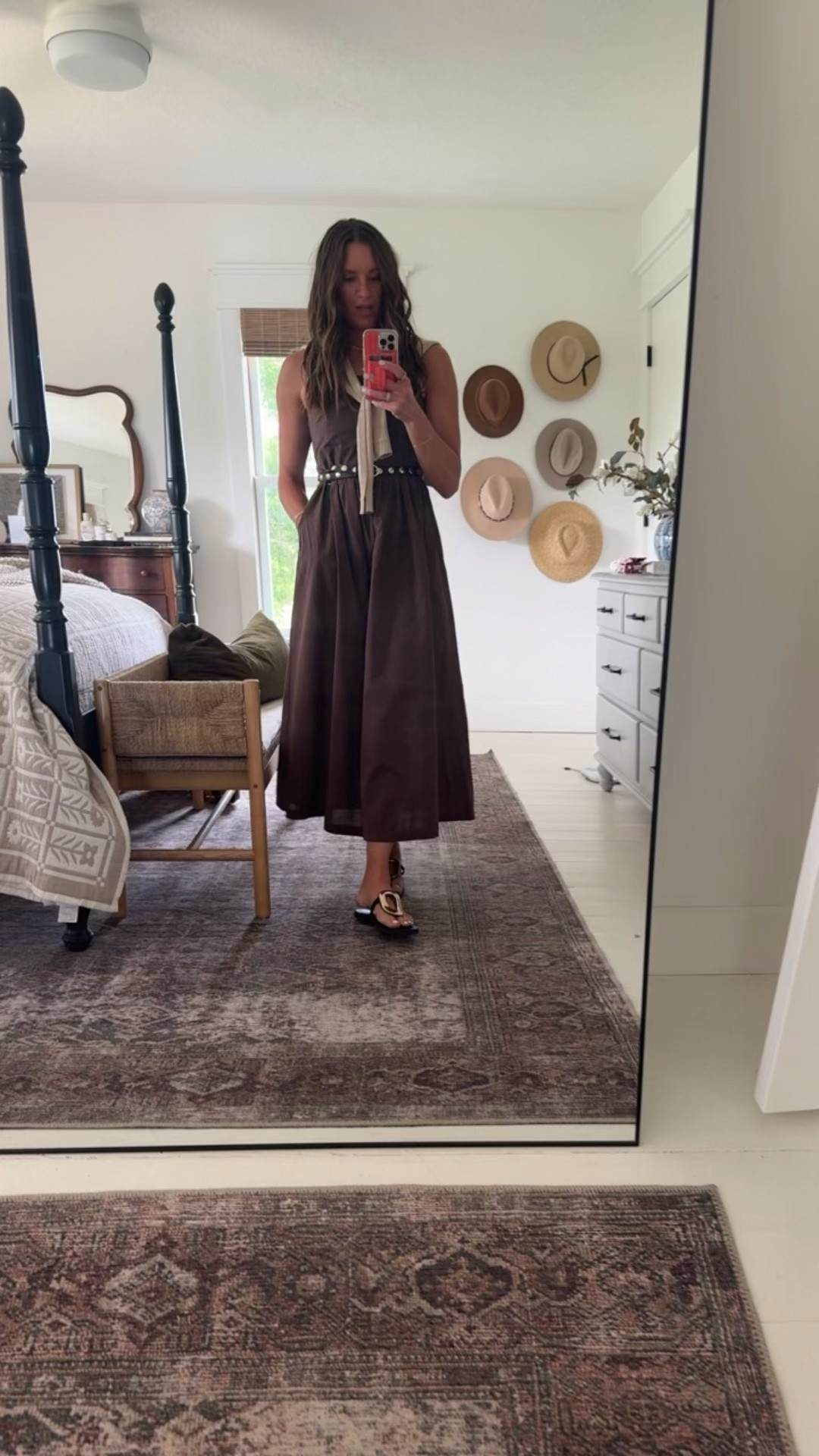 OOTD! I’m usually not a dress girl but this strapless is so comfy! I love the brown and black combo too!

#LTKootd #LTKOver40 #LTKTall