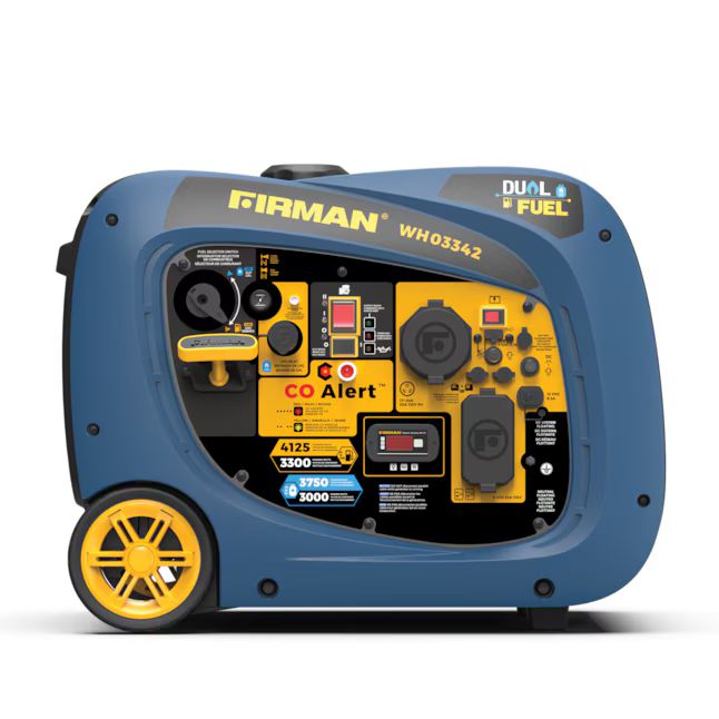 Firman WH03342 4150-Watt Gasoline/Liquid Propane Portable Inverter Generator | Lowe's