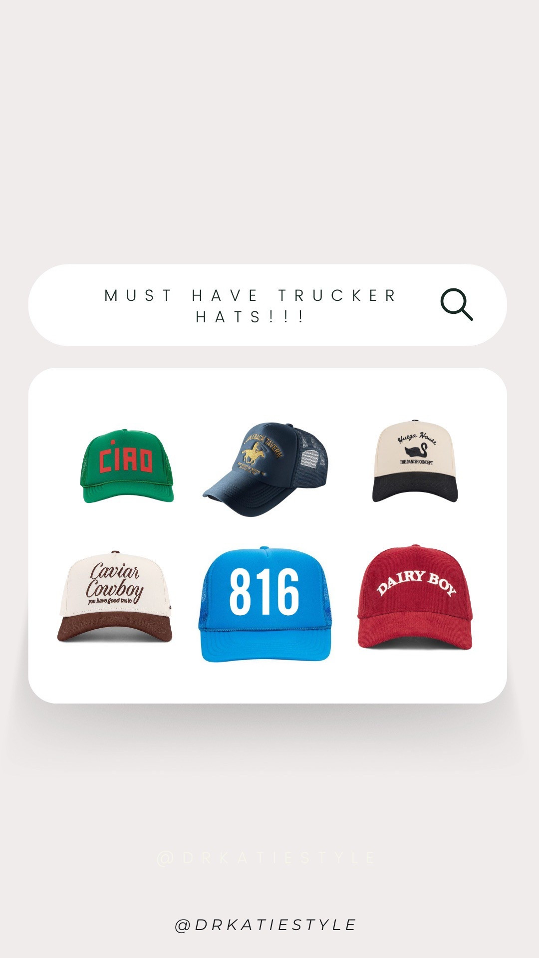 my must have spring & summer trucker hats for 2025!!! 🤍💐🫶🏻 these beauties have lived rent free in my mind for so long that I think it’s about time for some retail therapy! 

#LTKSpringSale #LTKStyleTip #LTKSeasonal