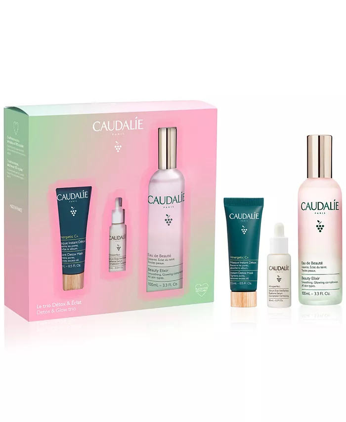 Caudalie 3-Pc. Beauty Elixir Detox & Glow Set & Reviews - Beauty Gift Sets - Beauty - Macy's | Macys (US)