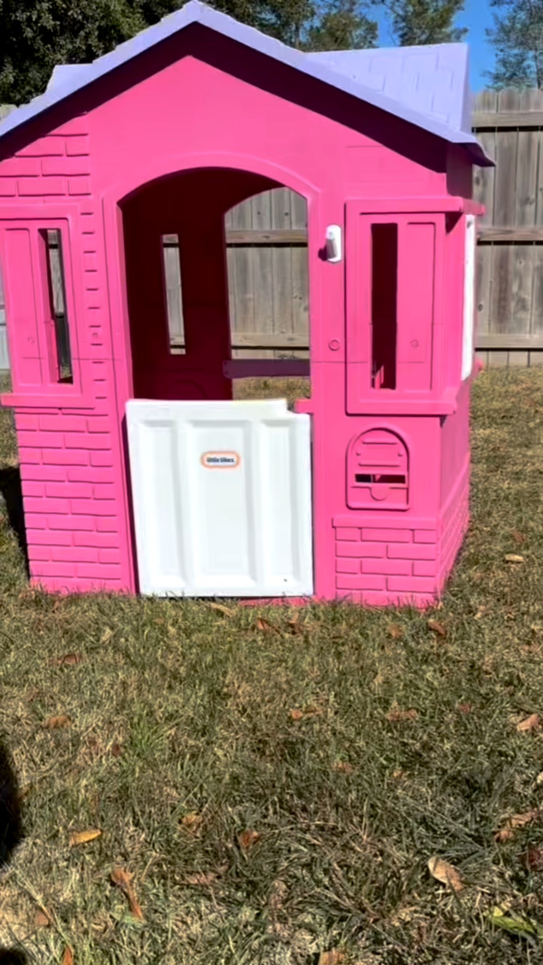 This outdoor play house is easy to set up and light weight so can move around the yard! Great Christmas gift for any toddler! 

#LTKGiftGuide #LTKmomlife #LTKKids