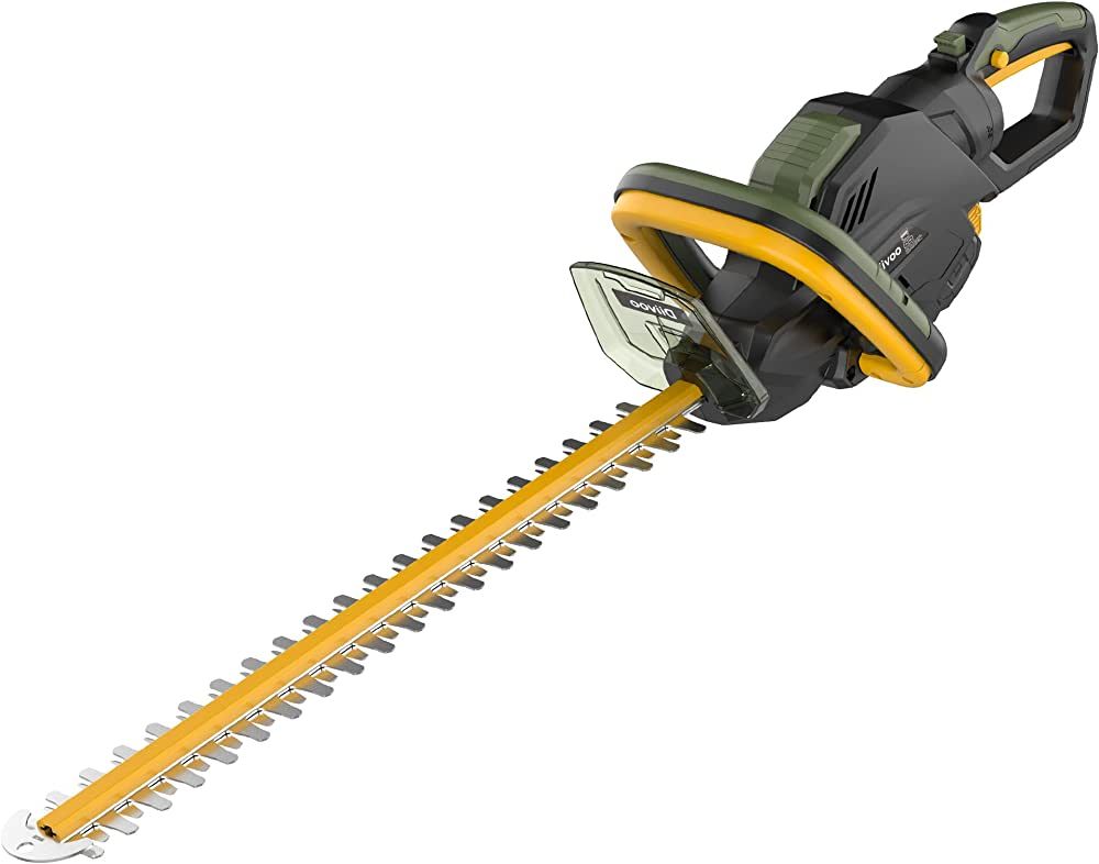 Cordless Hedge Trimmer, Diivoo 40V 2.5 Ah Battery with Runtime of UP to 60 mins, 21" Dual-Action ... | Amazon (US)