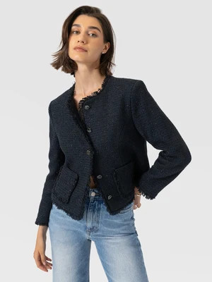 Ashby Jacket - Navy | Saint + Sofia UK