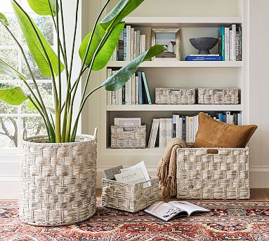 Salerno Handcrafted Baskets | Pottery Barn (US)