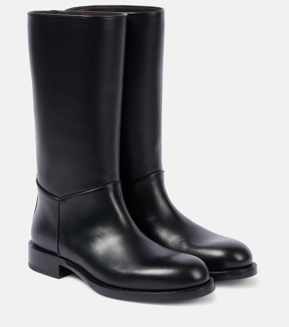 Nobilis leather knee-high boots | Mytheresa (US/CA)