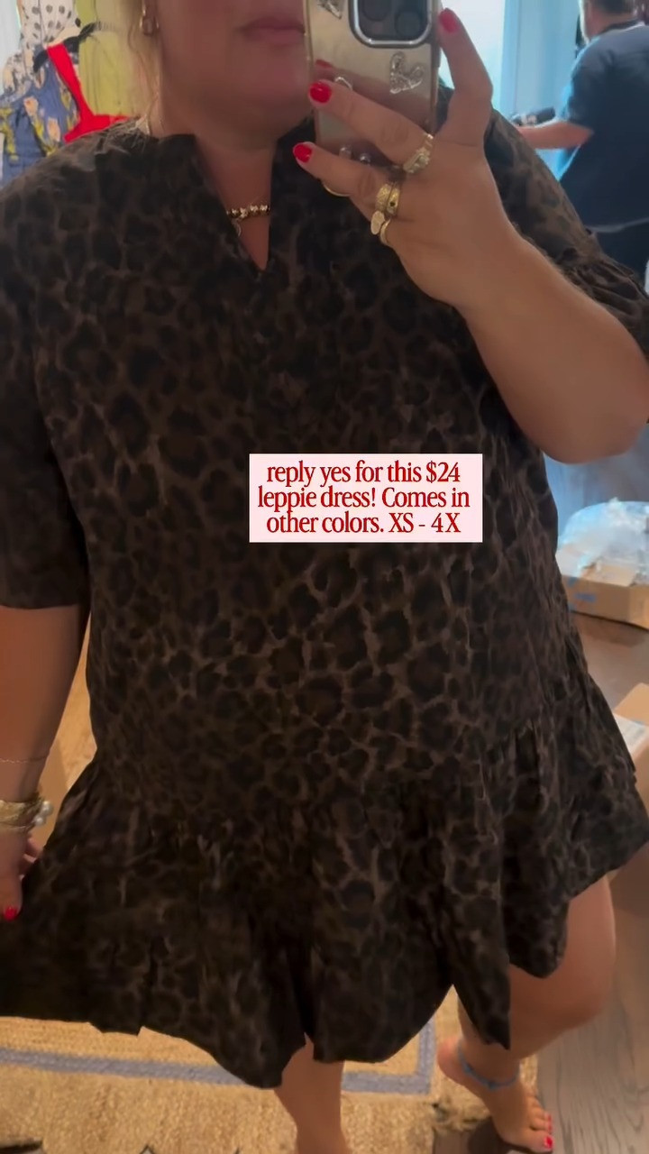 Leopard print dress for $24!!

#LTKPlusSize