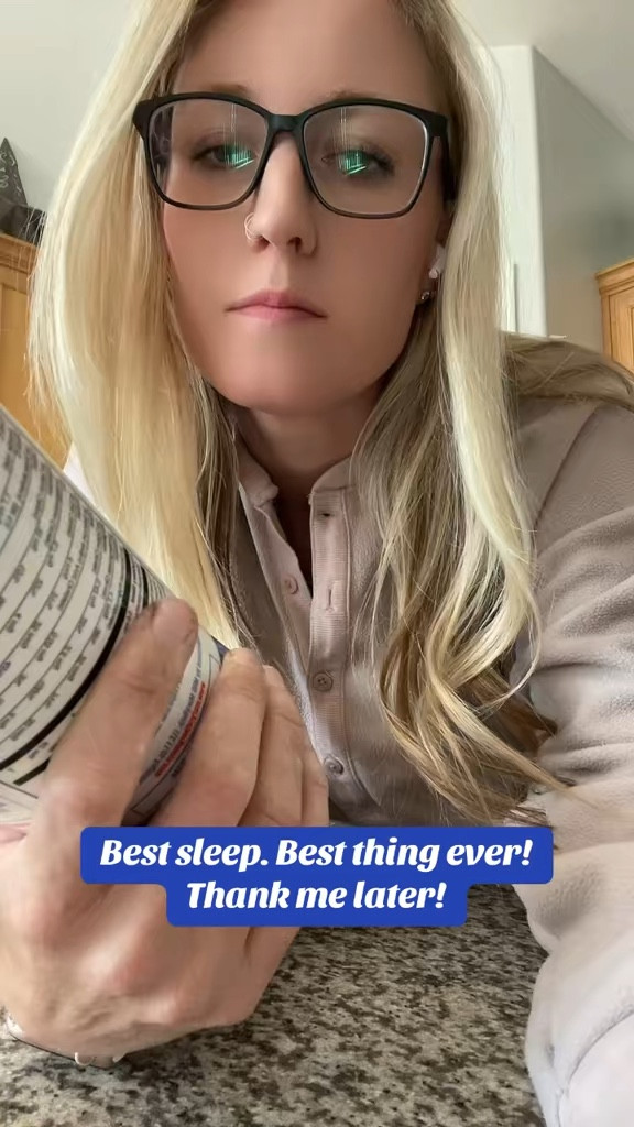 Best Sleep you will have!  My kids and I love this!  Tastes so yummy too!  