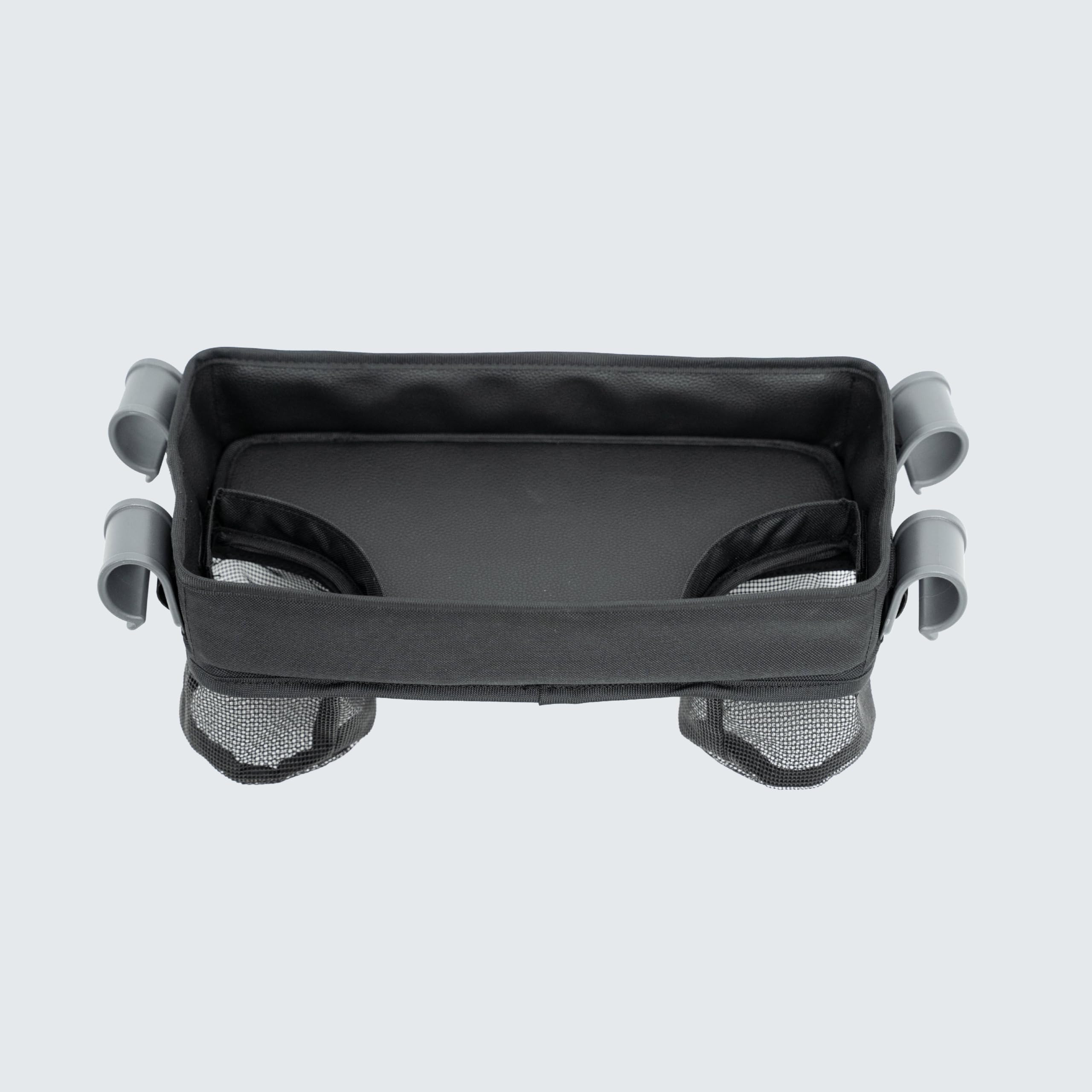 Familidoo Q1 Wagon Snack & Activity Tray with Cup Holders, Divider, and Waterproof Surface – Ea... | Amazon (US)