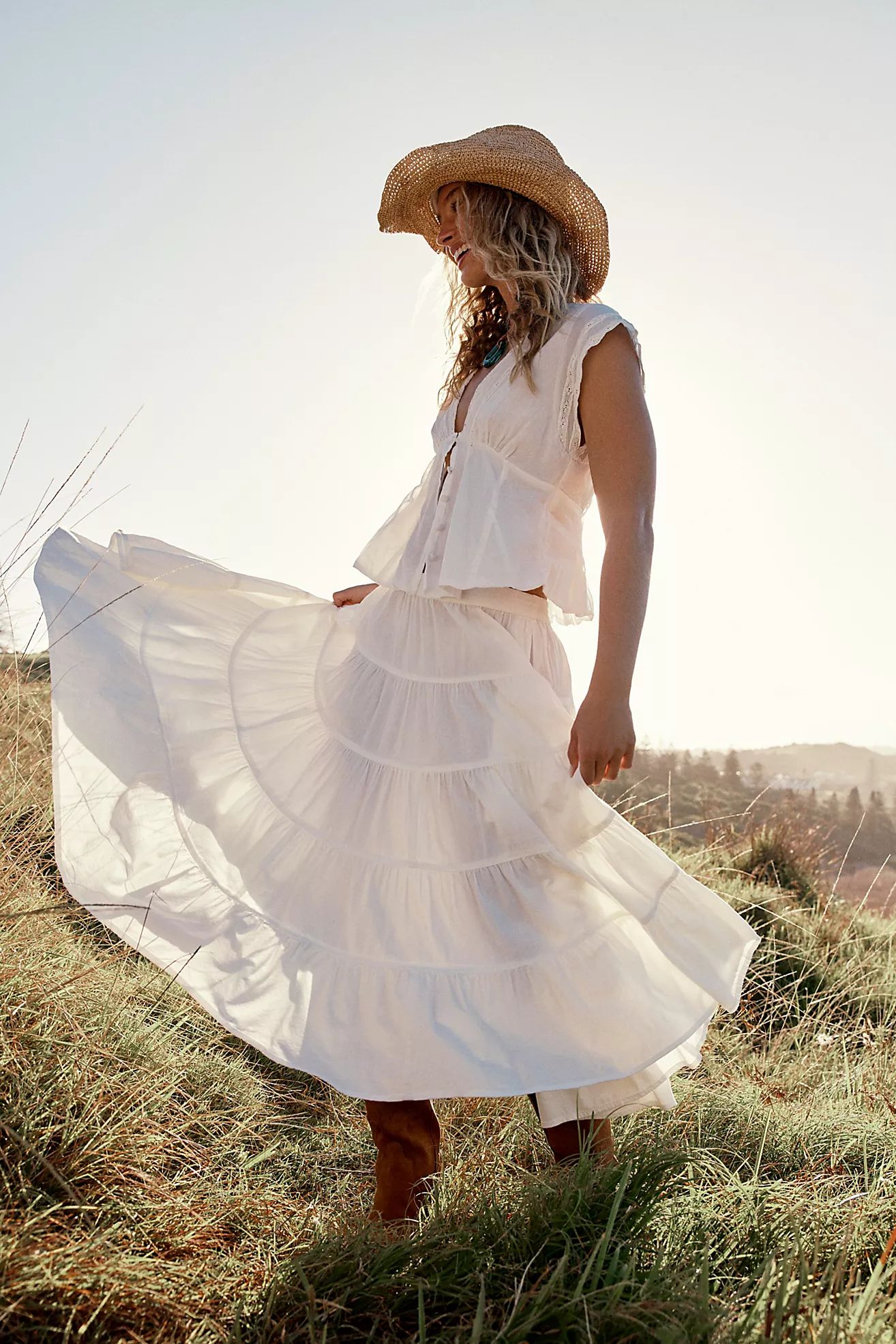 In Full Swing Midi Skirt | Free People (Global - UK&FR Excluded)