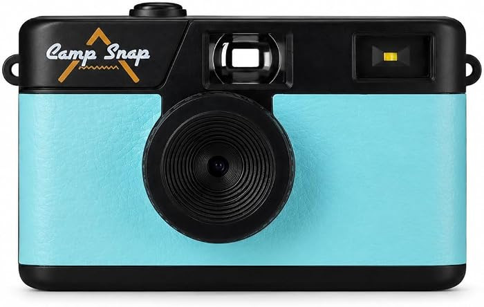 Camp Snap Screen-Free Digital Camera 8MP 4GB Memory Seaglass Blue | Amazon (US)