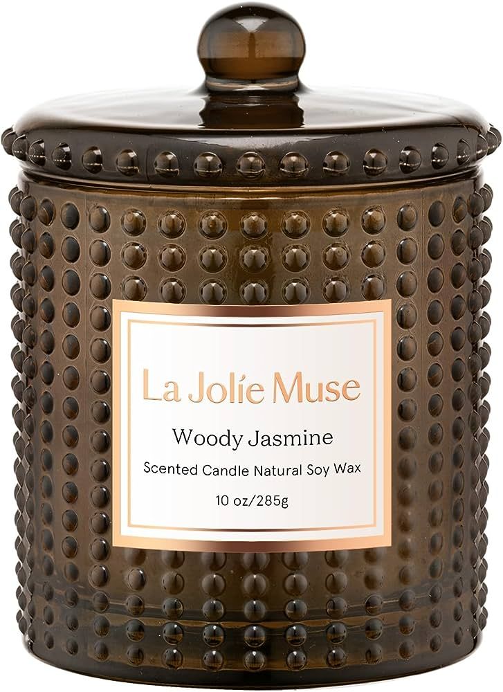 LA JOLIE MUSE Woody Jasmine Candles for Home Scented, Luxury Candles for Women, Candles Gifts for... | Amazon (US)