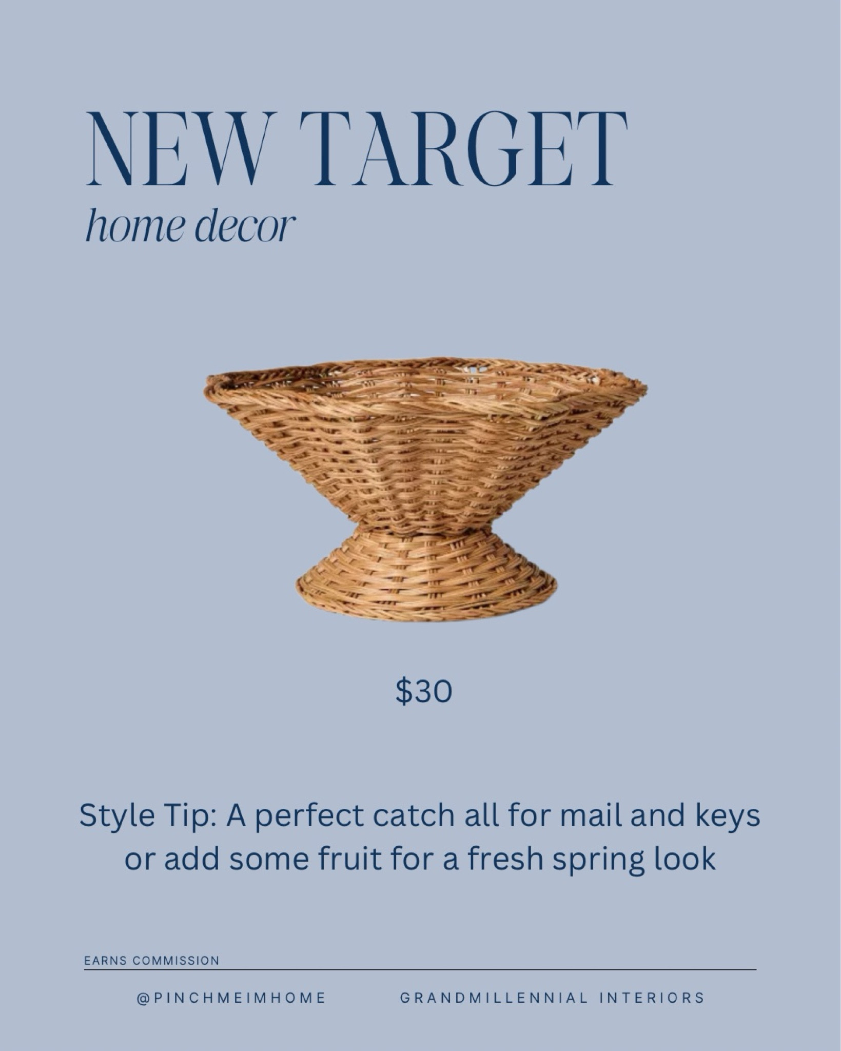 Wicker bowl 

#LTKFindsUnder50 #LTKHome