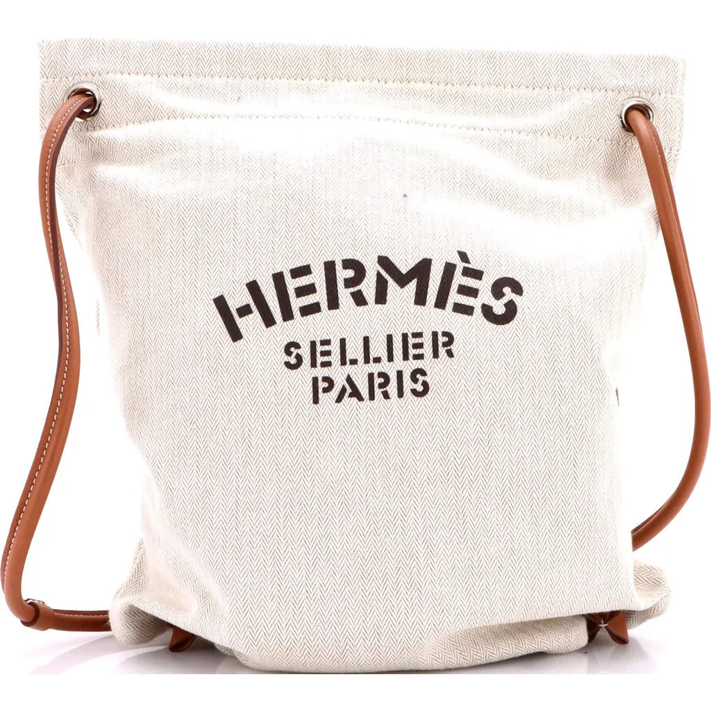 Pre-Owned Hermes Maline Bag Toile in Ecru at Nordstrom, Size Small | Nordstrom