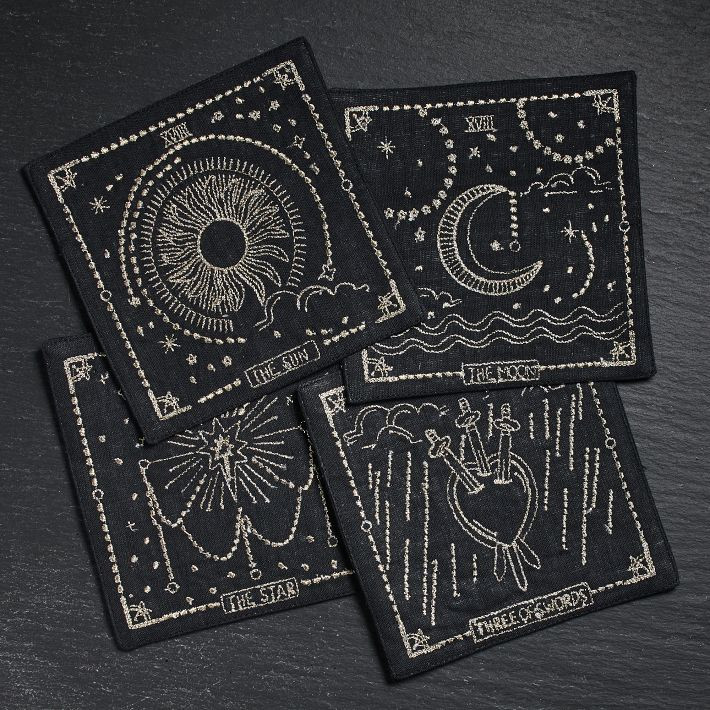Curiosity Halloween Cocktail Napkins (Set of 4) | West Elm (US)