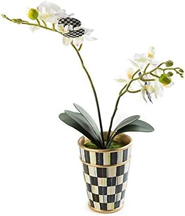 MACKENZIE-CHILDS Courtly Check Potted Orchid | Amazon (US)