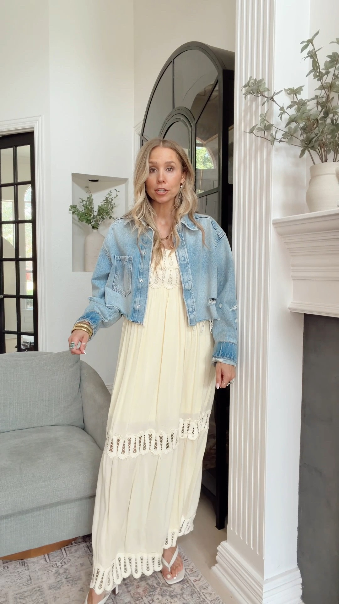 This dress from Walmart is absolutely STUNNING✨ it reminds me so much of Anthropologie. I love how it looks with a denim jacket over it.

I’m wearing my tts (small)

5’5” // 120 ish lbs

#LTKgrwm #LTKootd #LTKdayinmylife