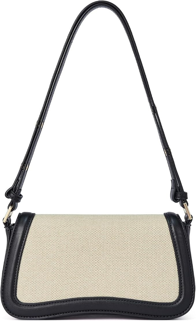 CLUCI Small Shoulder Bags,Purses for Women Vegan Leather Crossbody Handbag Clutch Hobo Purse | Amazon (US)