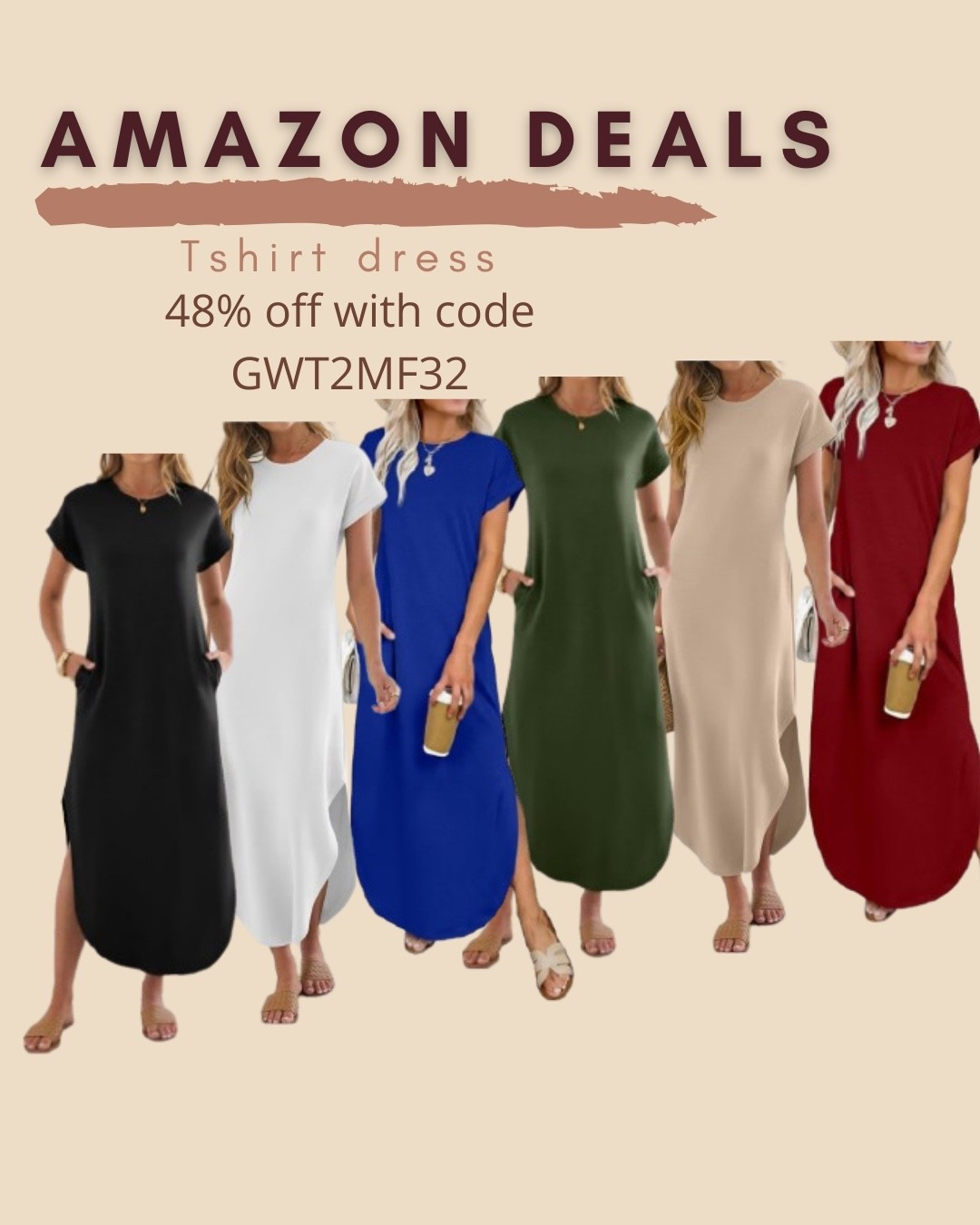 $15 ends 6/16

Amazon fashion
Amazon deals
Tshirt dress
Casual dress
Midi dress

#LTKSaleAlert