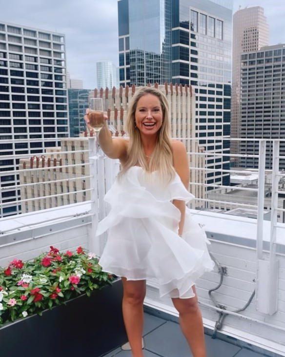 The cutest dress for our girls brunch celebrating mothers. Dress is on sale 

#LTKFindsUnder50 #LTKStyleTip