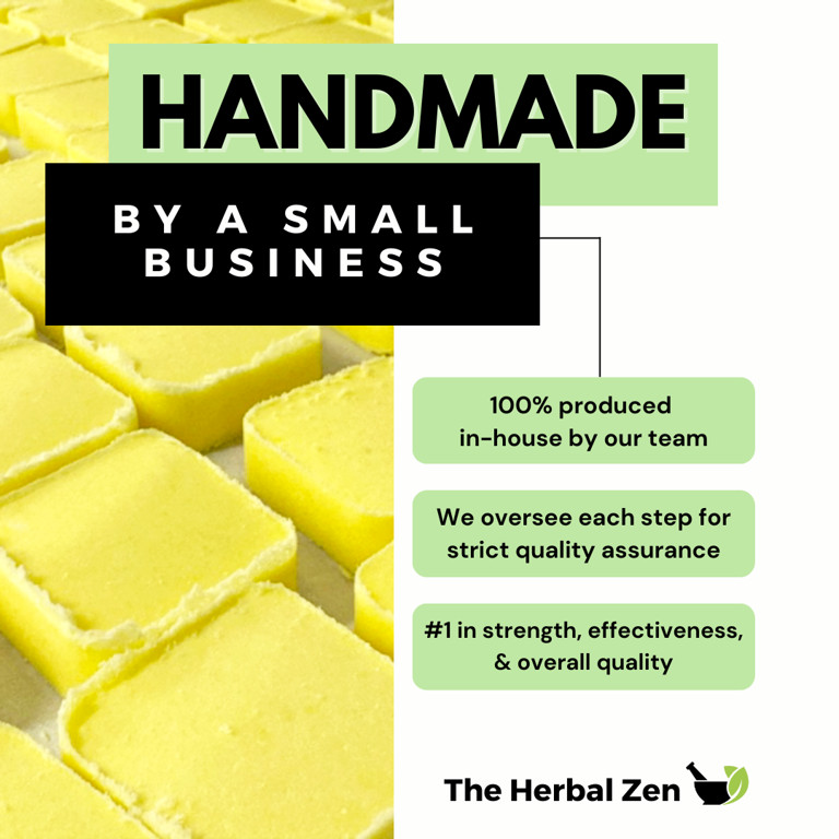 Morning Energy Shower Steamers with Peppermint and Lemon Essential Oils Handmade by The Herbal Ze... | Walmart (US)