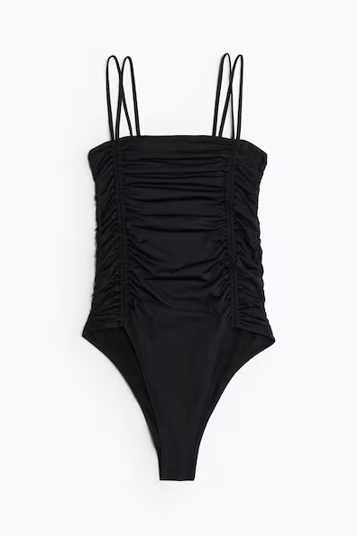 H & M - Badeanzug High Leg - Schwarz - Damen | H&M (DE, AT, CH, NL, FI)