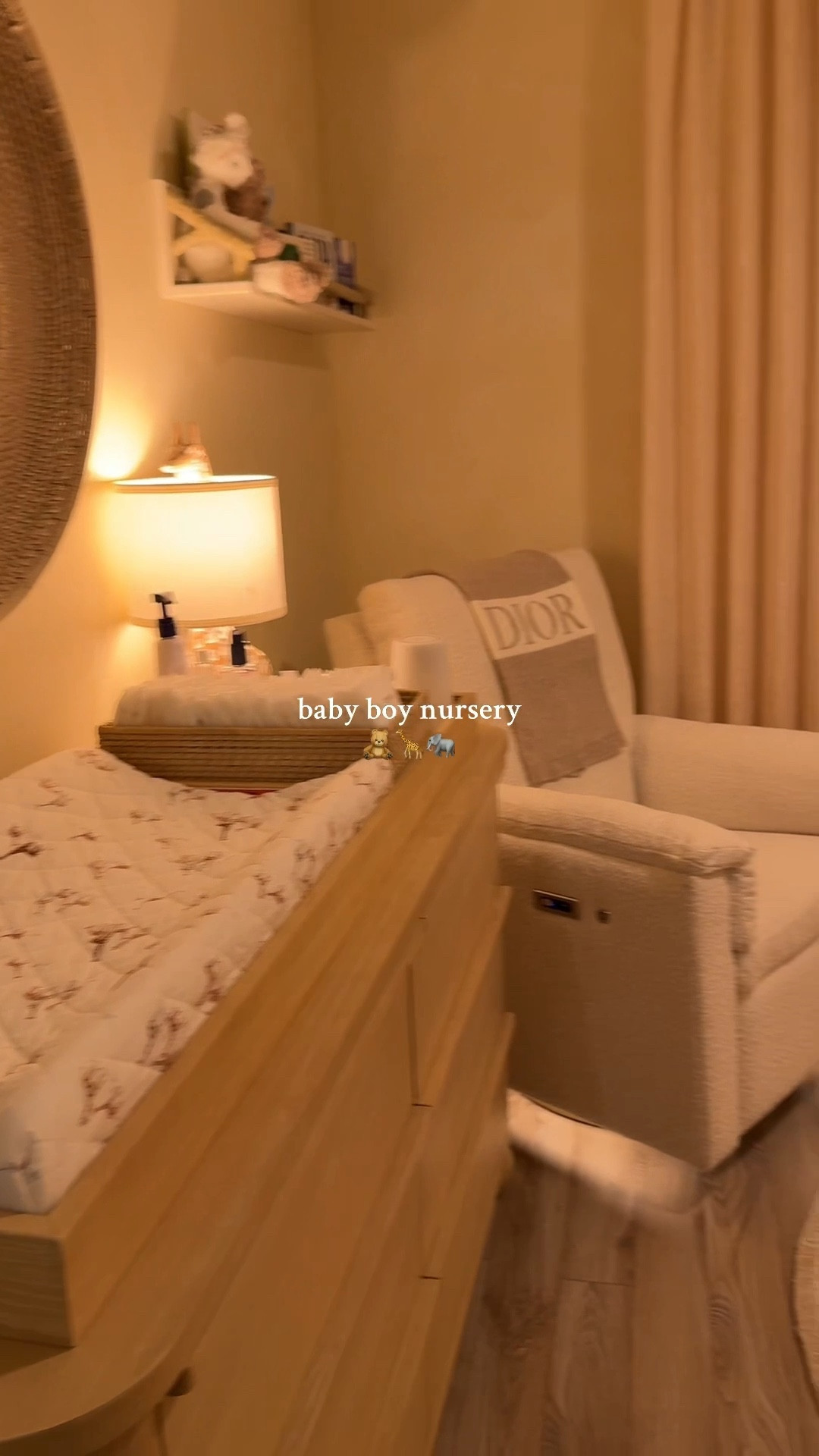 Baby Boy’s nursery reveal 🧸🦒🐘 went with the Safari/animal theme because I love how neutral, warm, and relaxing it feels. I know he’s gonna love animals just like his mom and dad 🩵

#LTKBaby #LTKBump #LTKFamily