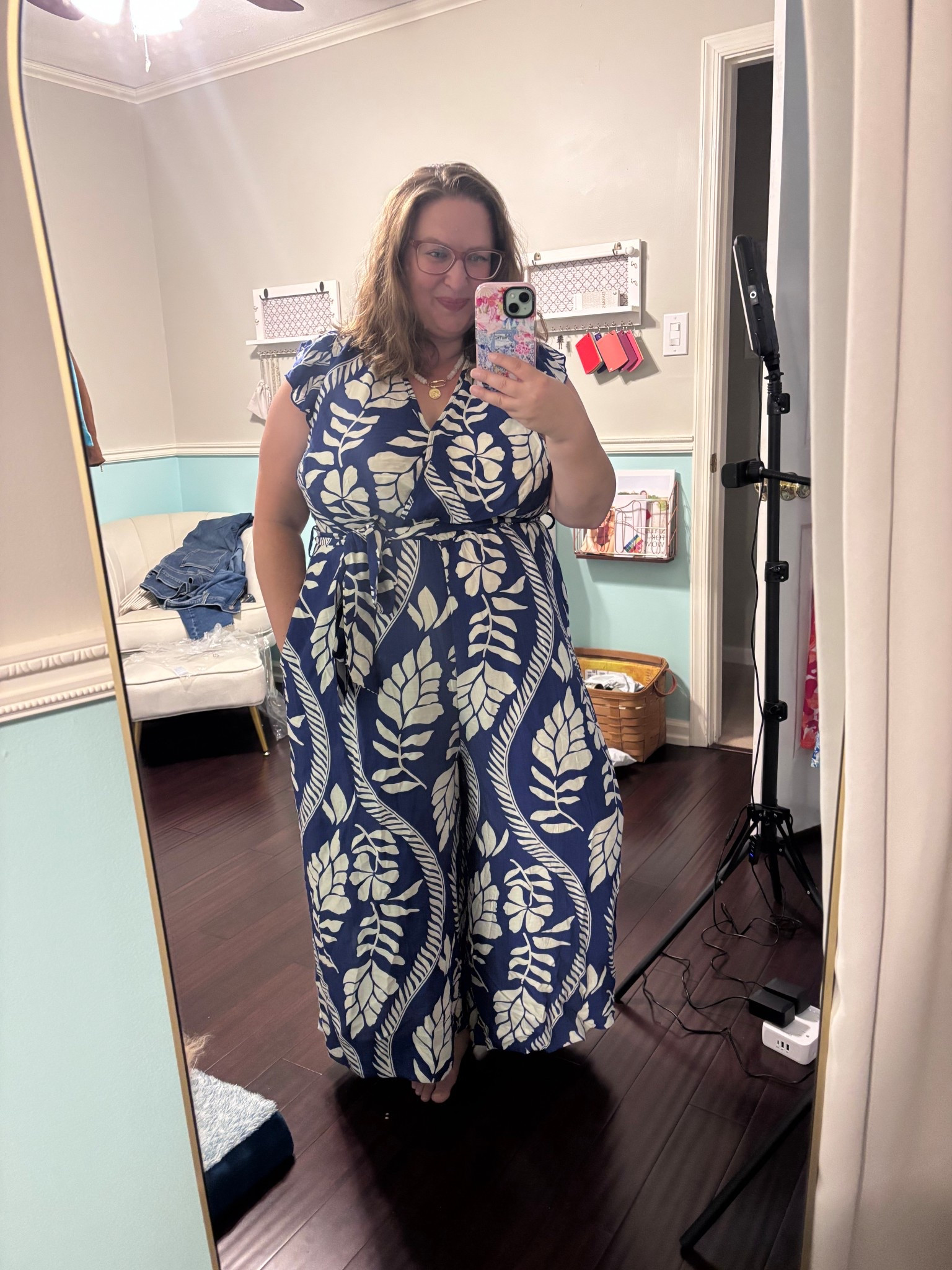 Am I wearing this jumpsuit again?

Sure am!

Fit is true to size 

#LTKMidsize #LTKPlusSize #LTKPetite