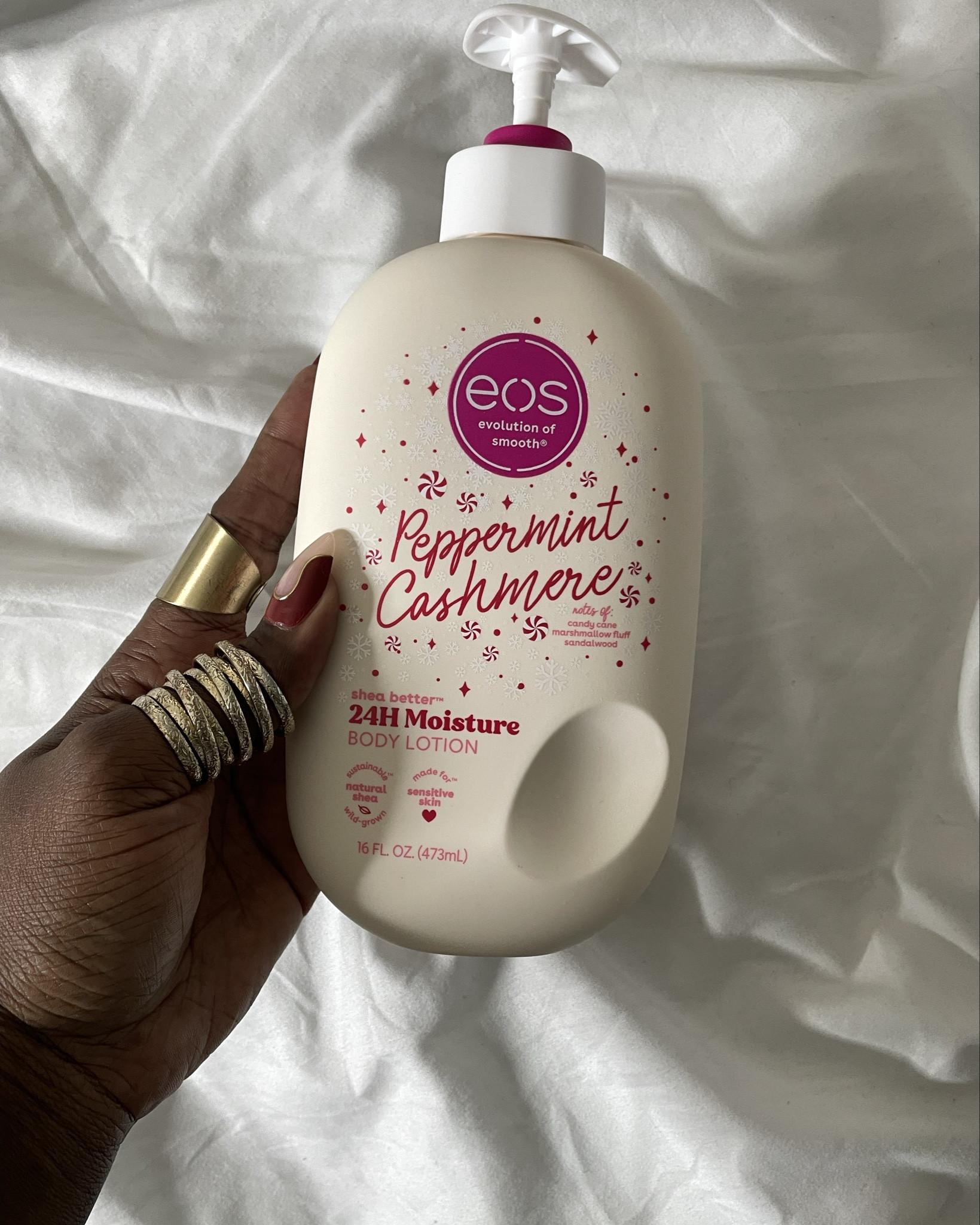 Have you guys tried the Eos Holiday Collection? I’m absolutely in love with all these scents… they are like Christmas in a bottle especially this Peppermint Cashmere 🍬#targetfinds #holidayscents #skincare 

#LTKFindsUnder50 #LTKHoliday #LTKBeauty