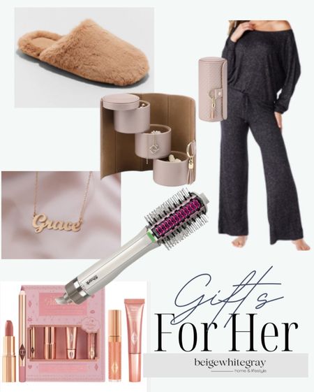 Gifts for her! Shop here! These gifts are perfect for this holiday season! Everything from cozy slippers to makeup for a night out!

#LTKstyletip #LTKSeasonal #LTKGiftGuide