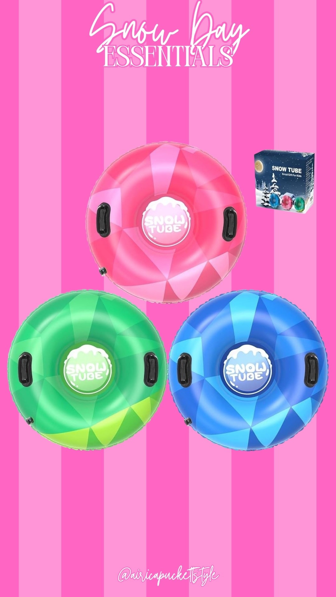 Snow tubes 

#LTKFindsUnder50 #LTKKids #LTKSeasonal