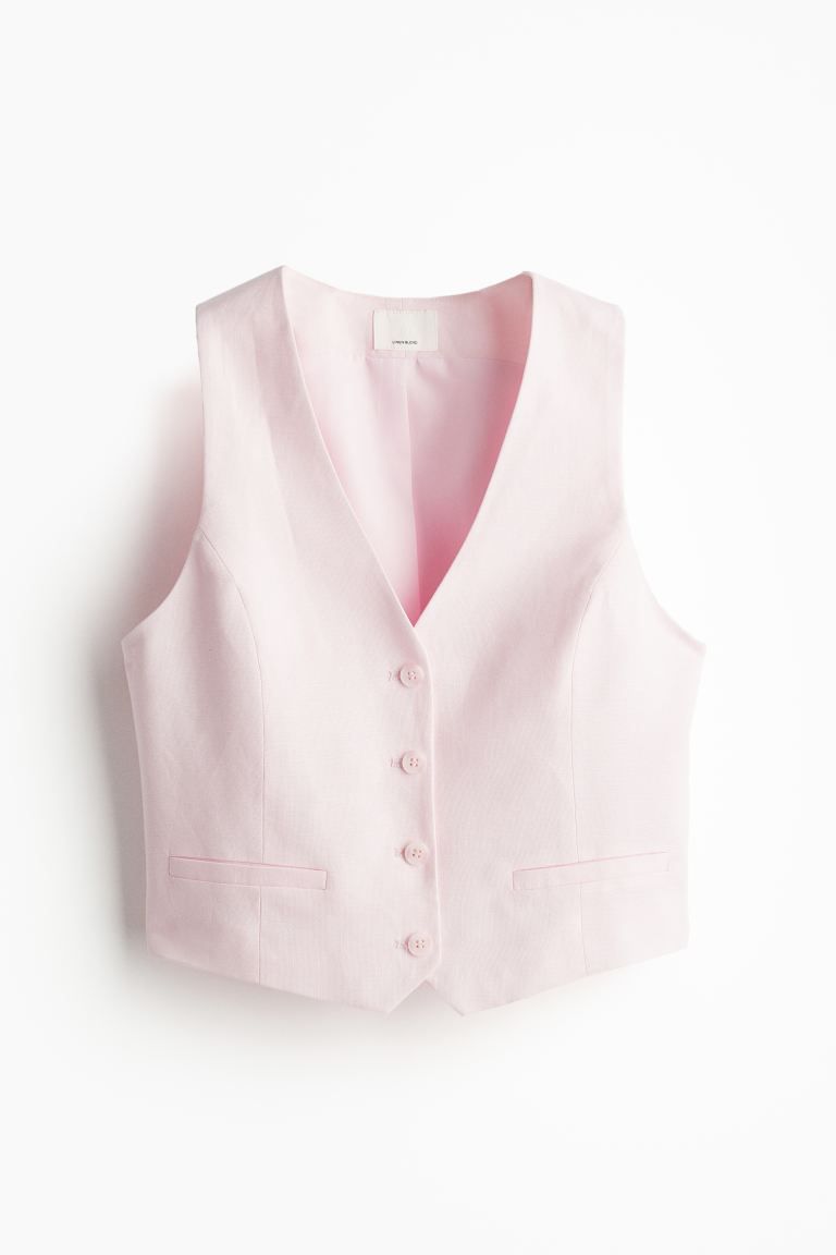 Suit Vest - Light pink - Ladies | H&M US | H&M (US + CA)
