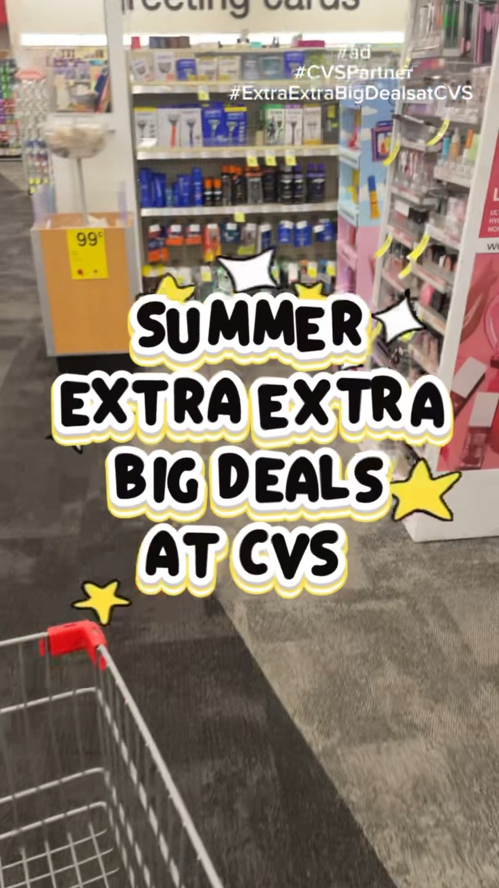 #ad #CVSPartner #ExtraExtraBigDealsatCVS 
Stopping by @CVSPharmacy to shop my favorite deals with you!!🙌😍 My top must have is this deal, Get $5 off when you spend $20 on personal cleansing products & Buy 1 Get 1 FREE that you can mix & match of Raw Sugar Body Wash and I love the Caramel Vanilla Delight scent!!🥰 Have you tried it?!🤔 For Native body wash that’s another favorite we use is Buy 1 get 1 40% Off!!😬 The Native hair care deal is Buy 2 get $4 ExtraBucks Rewards!!😊 There’s a deal for Buy 2 get $7 ExtraBucks Rewards to buy some of my favorite hair products like It's A 10, Redken, Color Wow, Living Proof, CHI, Sexy Hair, Biosilk, Pureology, Biolage, Olaplex, Aveda, Nioxin or Kenra Professional hair care!!😄 Get $5 ExtraBucks Rewards with $20 Sunbum sunscreen & hair products!!🙂 The Cereal deal is back for $1.99 General Mills Cereal 10.4-12.5 oz (excludes multigrain Cheerios 12 oz)! Remember that deal that I’ve shared with you before?😉 
$5 ExtraBucks Rewards when you spend $15 on L’Oréal Ever hair care! Summer savings start at CVS!!☀️💰🛒😎 CVS Extra Extra Big Deals are helping me save big on all my everyday essentials this season — from beauty and SPF to household must-haves!😄 Only two weeks to save on beauty, wellness, snacks, household staples, travel must-haves and more that ends 7/4!!💵☺️

You can shop everything now in one place and be sure to use your CVS ExtraCare membership that’s required to get even more savings & rewards that unlocks EEBD pricing!!🤩