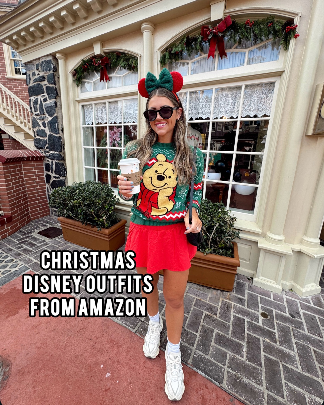 Christmas outfit ideas for Disney!❤️✨
Wearing smalls & XS in everything. 