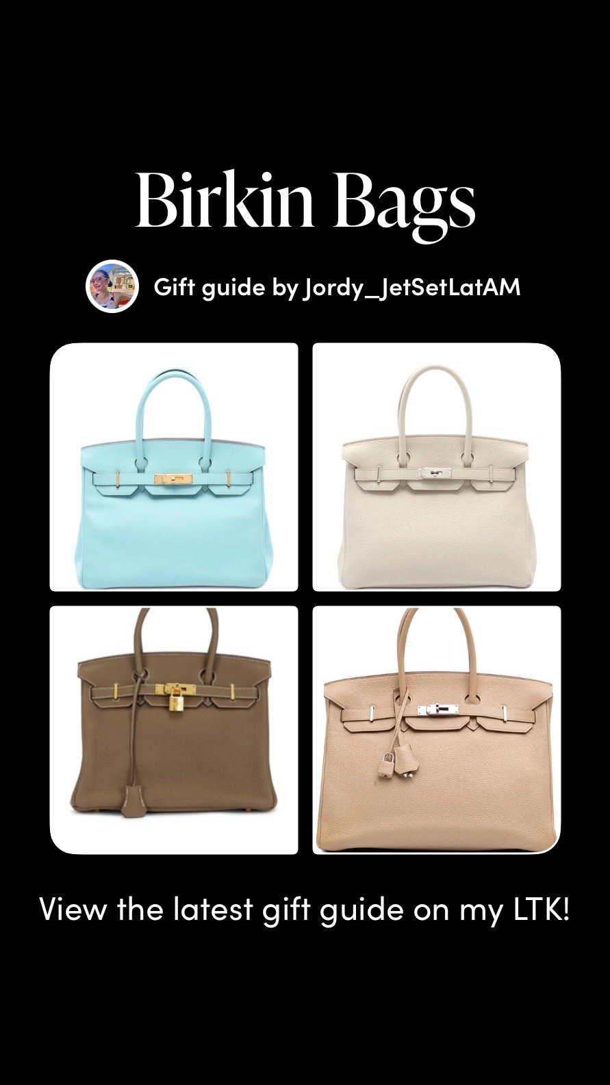 A curated Birkin Bag gift guide featuring the most iconic Hermès silhouettes in timeless neutrals, rare colors, and investment-worthy leathers. From classic gold hardware to crisp palladium accents, this edit highlights the Birkin as the ultimate luxury accessory—elegant, enduring, and forever collectible. Perfect for the handbag lover, the fashion investor, or anyone who dreams in structured silhouettes and heritage craftsmanship. Explore the most coveted styles that define quiet luxury.

#LTKCyberWeek #LTKGiftGuide #LTKHoliday