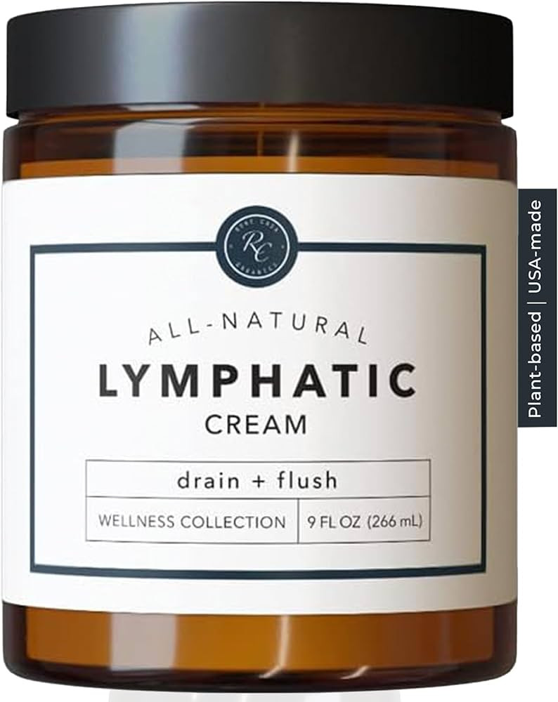 Rowe Casa Organics, Lymphatic Cream, Stimulates Lymph Fluid Drainage (9 FL Oz.) | Amazon (US)