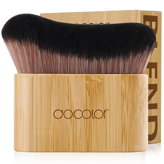 docolor Self Tanner Brush Large Body Makeup Brush, Soft Vegan Tanning Brush no stripes, for Found... | Amazon (US)