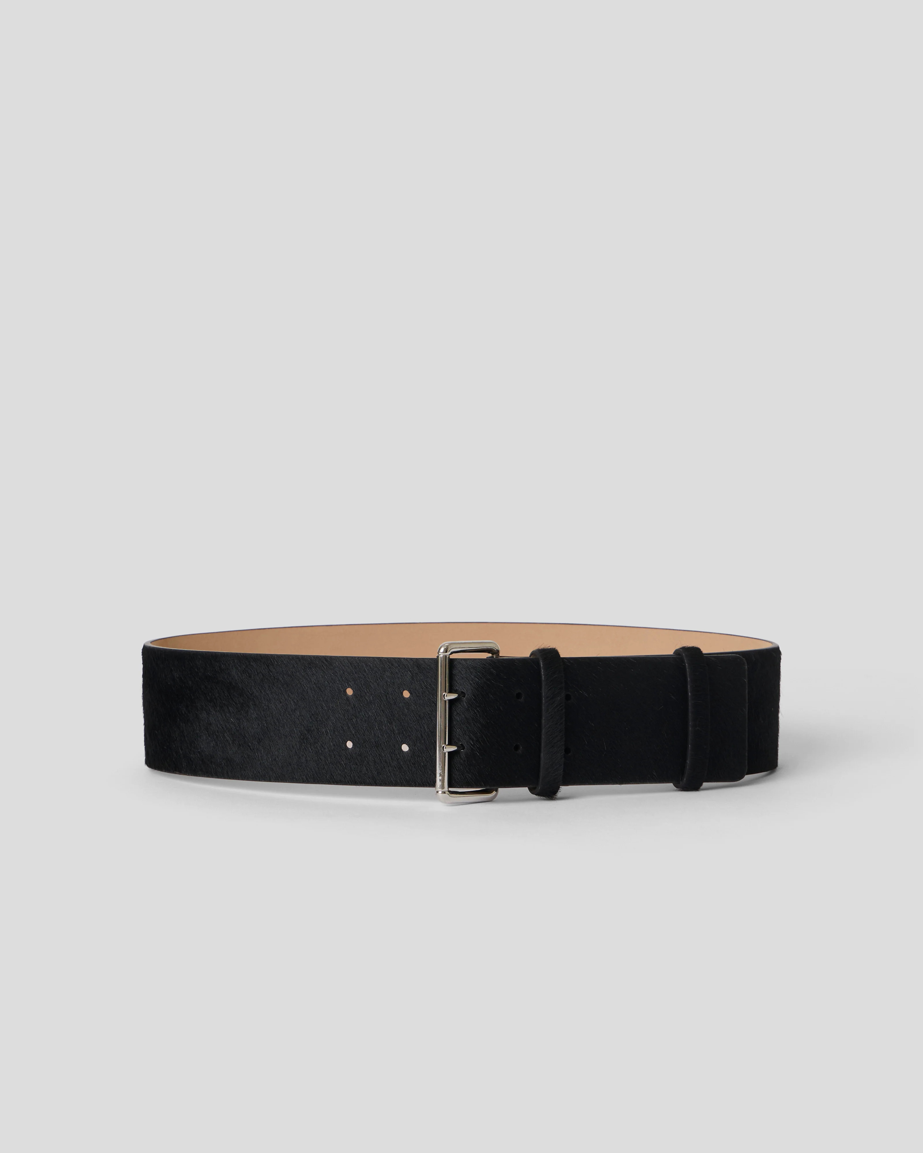 LUELLA CALF-HAIR LEATHER BELT | B-Low The Belt