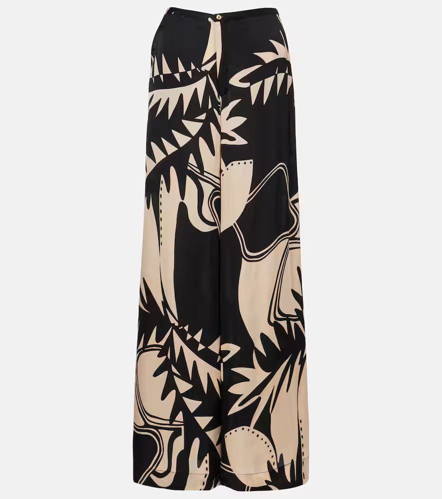 Poupette St Barth Clea printed wide-leg pants | Mytheresa (US/CA)