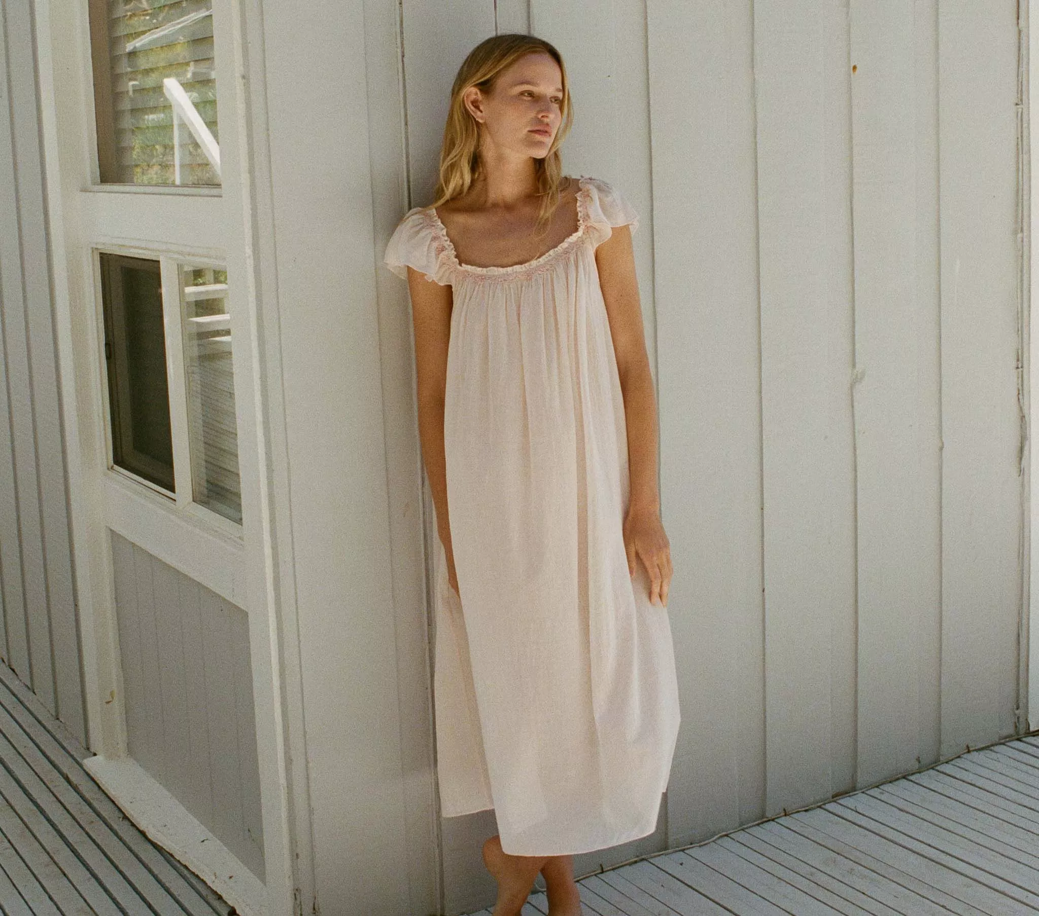 Eclipse Nightgown - Salt on LTK curated