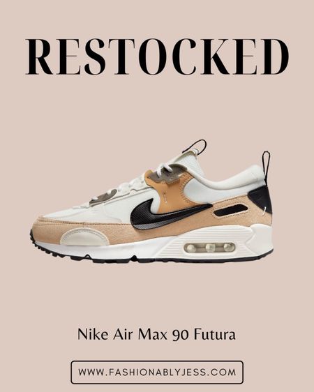 Back in stock!! Shop these Nike Air Max 90s! Perfect shoes to pair with a cute outfit to run errands! 
#nike #nikesneakers #sneakers 

#LTKshoecrush #LTKFind #LTKstyletip