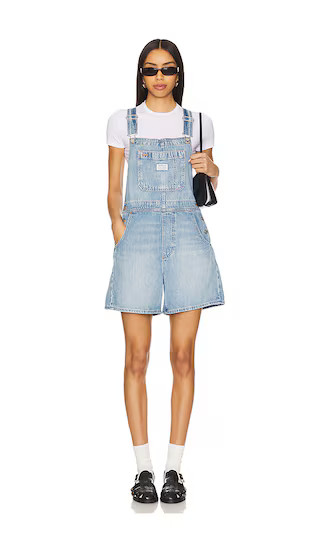 LEVI'S Utility Shortall in Blue. - size S | Revolve Clothing (Global)