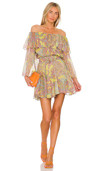 Pamela Dress in Ischia Neon Paisley | Revolve Clothing (Global)