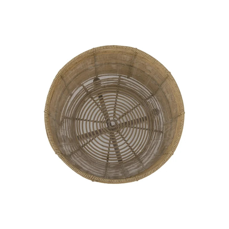 Better Homes & Gardens Tan Round Resin Planter & Stand Set | Walmart (US)