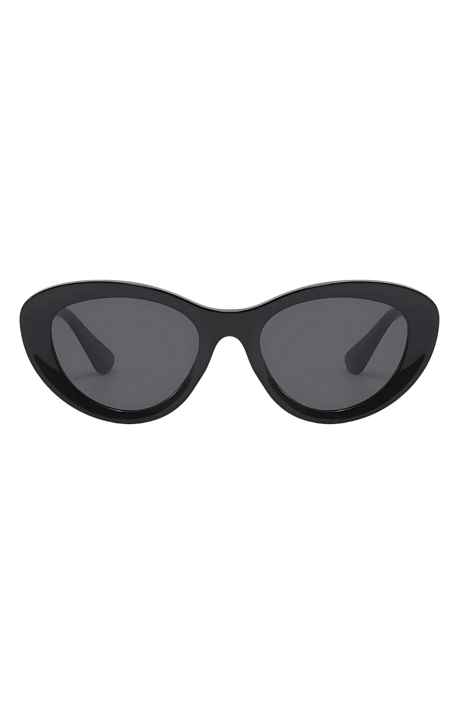 Sasha 65mm Oversize Polarized Cat Eye Sunglasses | Nordstrom