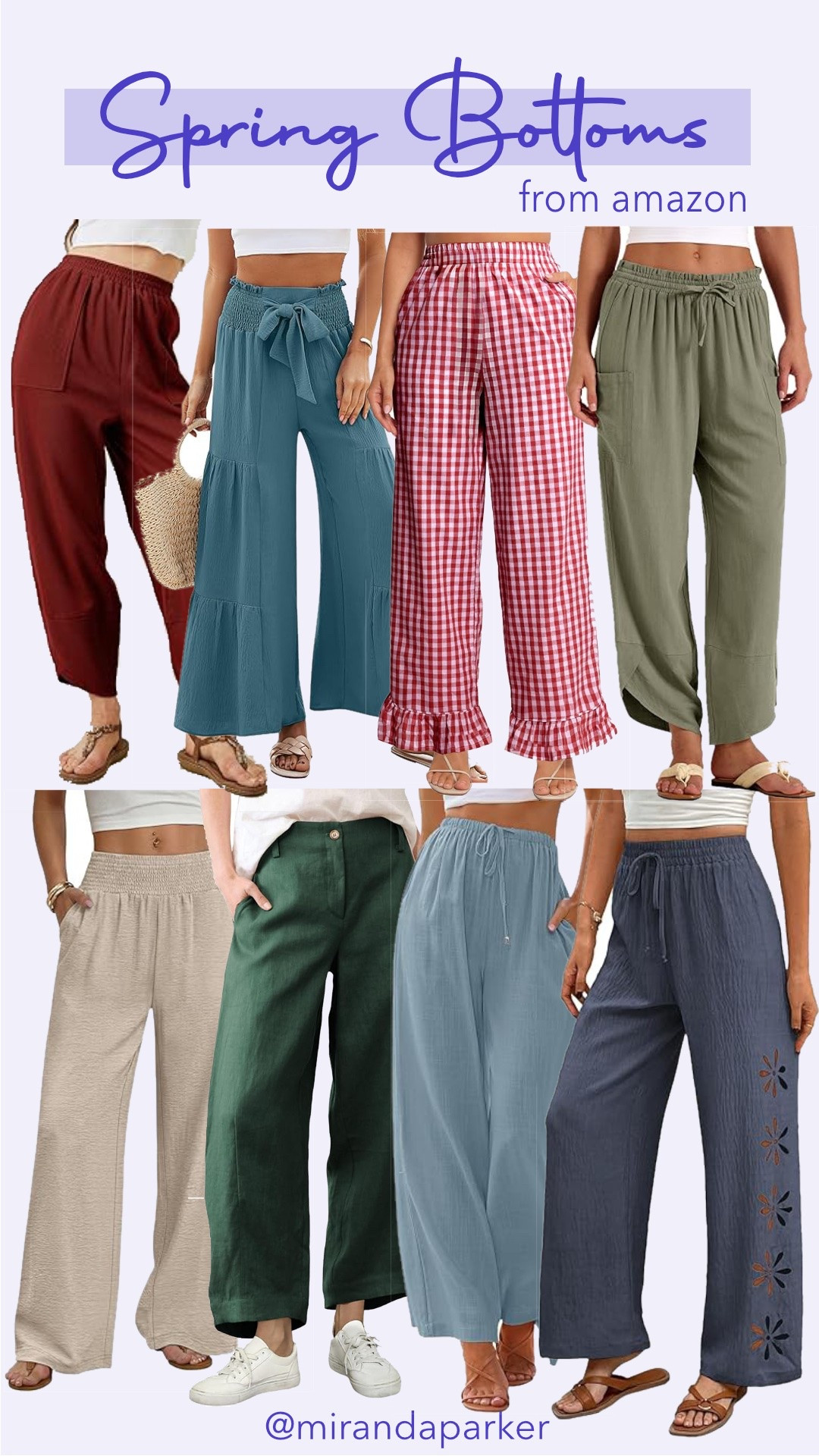 Spring bottoms from Amazon!

#LTKSeasonal