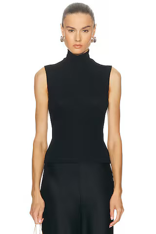 Lauren Sleeveless Turtleneck Top | FWRD 