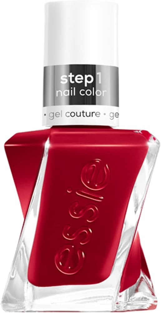 Essie Gel Couture Long-Lasting Nail Polish, 8-Free Vegan, Burgundy Red, Bubbles Only, 0.46 fl oz | Amazon (US)