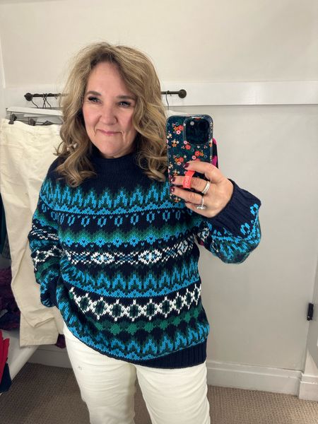 Talbots sweaters are 50% off today. The rest of the store is 40% off. 

Gifts for her. Gifts for mom. Christmas outfits 

#LTKover40 #LTKmidsize #LTKCyberWeek